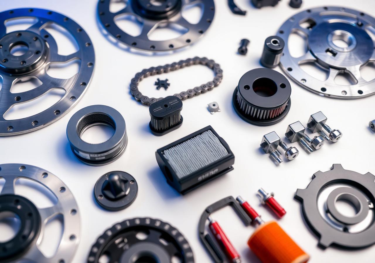 Repuestos para motocicleta